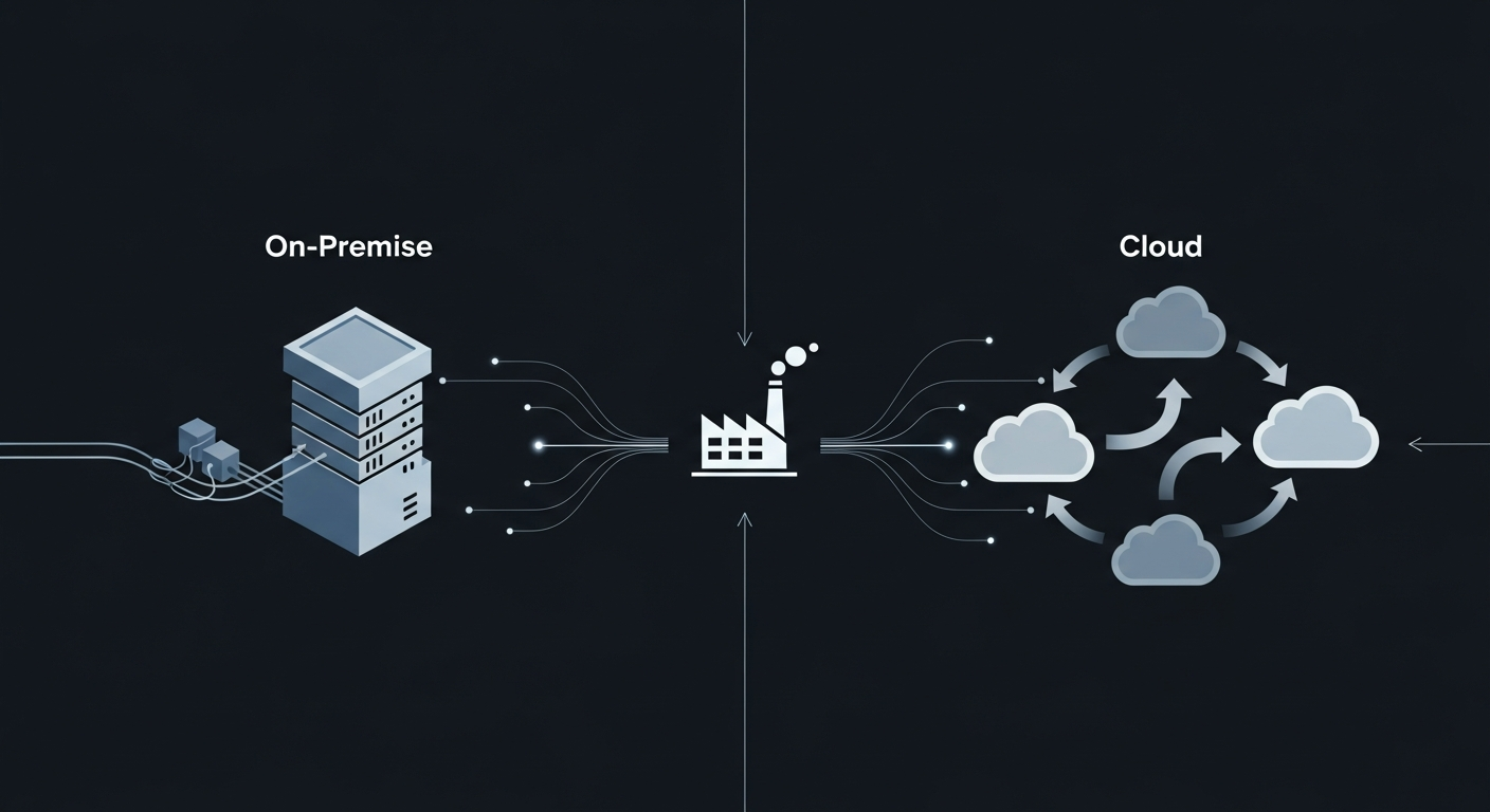 AI on-premise czy w chmurze dla fabryki: co wybrać i kiedy