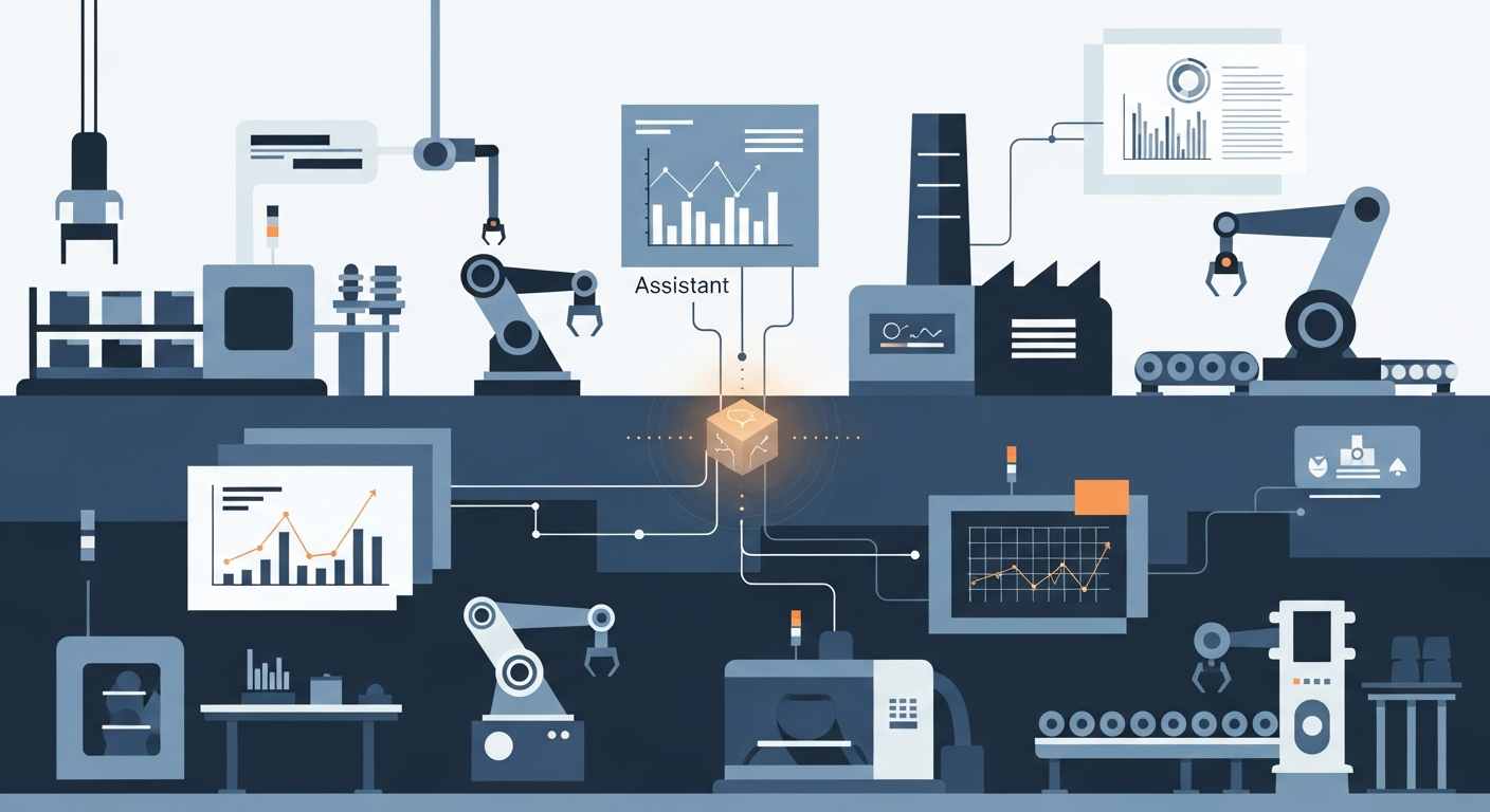 AI w średniej fabryce w 2026: co się sprawdziło, co odpadło