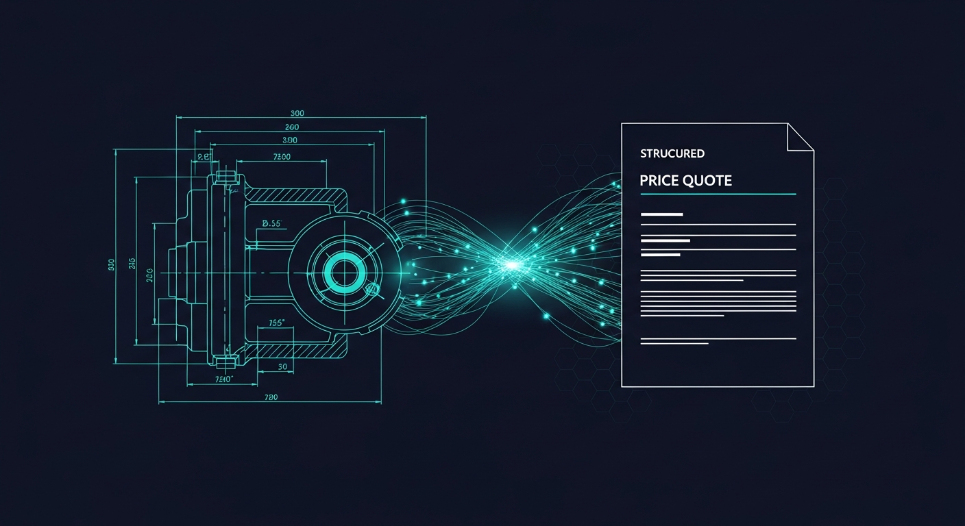 Drawing-to-offer AI: z rysunku technicznego do wyceny